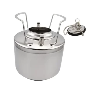 6L Stainless Steel Ball Lock Cornelius Beer Keg for Homebrew Kegerator
