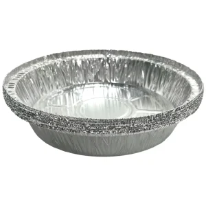 7 8 9 Inch Round Aluminum Foil Pizza Pan With Lid