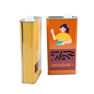 700ml/750ml Tinplate Metal Bottle with HDPE Inner Liner for Vodka, Whiskey, and Brandy