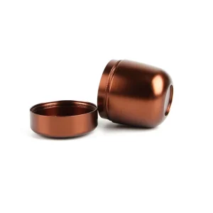 70ml Titanium Aluminum Alloy Portable Tea Candy Mini Sealed Tin Can Metal Small Tea Can Car mounted Packaging Box Container