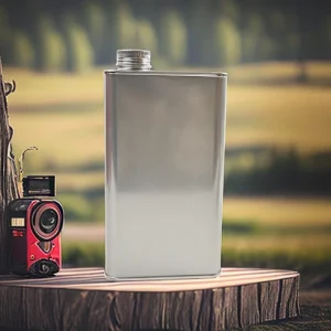 750ml Stainless Steel Wine Bottle with Custom Label for Outdoor Use
