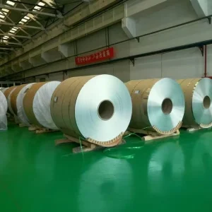 8011 3003 Food Grade Aluminum Coil Household Aluminum Foil Jumbo Roll Container Foil Metal Foil