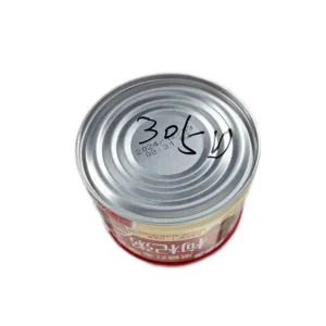 80mm Sealed Tinplate Bottom Ends Leakproof Packaging for Canned Dim Sum Congee