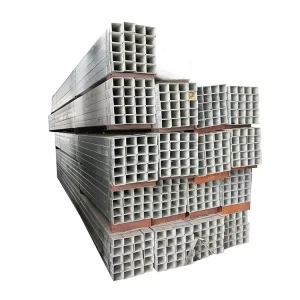 80x80x6 Welded Galvanized Steel Square Tube 70mm 12 Inch 2 Inch 6m Rectangular Tube