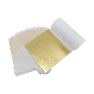 9*9 cm Antique Gold Leaf for Furniture Home Decor Craft Gilding Artificial Gold Leaf Gold Foil