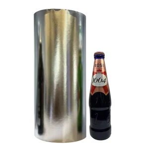 93gsm Textured Embossed Aluminum Foil Metallized Paper for Packaging Labels