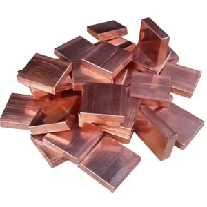 99.95%-99.99% Oxygen-Free Copper C1100 Plate Block Rod Strip Foil Custom Size for EDM Machining and Metal Stamping