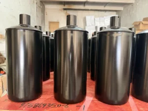 99.999 Pure 34.5kg Silver Color Metal Cold Steel Rolling Flask for Gold Mining