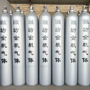99.999% Pure 40L 200bar Industrial Oxygen Hydrogen Argon Helium Carbon Dioxide Nitrogen Acetylene Gas Cylinders