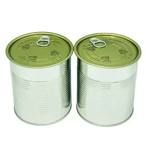 99mm Round Tinplate Food Tin Can Empty Metal Pet Ready to Eat Food Packing Aluminum Base for Storage and Packaging