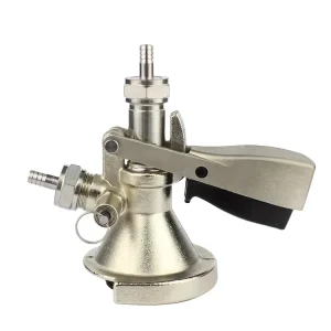 A-Type Flat Beer Keg Coupler with Relief Valve