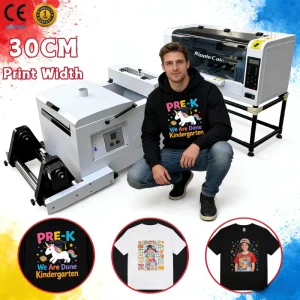 A3 A2 A1 DTF Inkjet Printer 13.8 I5.59 Inch Automatic Powder Shaking Heating System Wide-Ranging Multi-Functional Printer