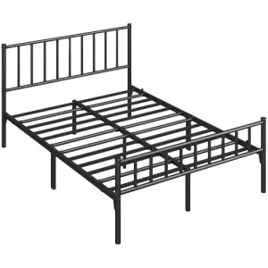 AI Shield Industrial Design Heavy Duty Iron Double Bunk Bed with Storage Detachable Metal Frame Foldable Full Size