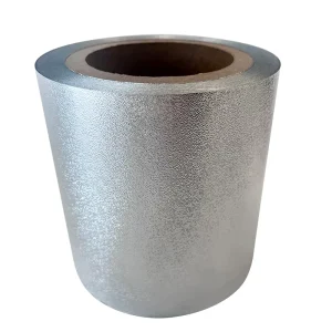 AIBOER Customized Colored Metal Foil Wrap (Alloy 8011 0.008 0.05mm Thickness) for Hair Highlighting Smooth Embossed Logo