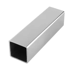AISI 304 Stainless Steel Welded Square Tube 1.0 Inch * 1.0 Inch * 0.047 Inch Wall Thickness No.4 Brushed