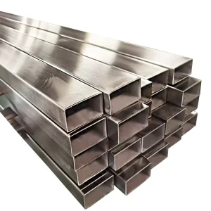 AISI 316 Stainless Steel Rectangular Tube 1.5 Inch *0.75 Inch * 0.059 Inch Wall Thickness Bright Annealed BA Finish