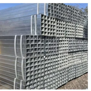 ASTM A36 Pre-Galvanized Rectangular Welded Steel Tube 40x60mm 4 Inches