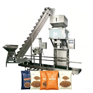 AT-DGS-50K Automatic Granule Filling and Packing Machine, 5-50kg, for Pet Food and Beans
