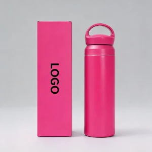 Aesthetic 350ml Insulated Water Bottle Mosh Style Retro Metal Flask for Corporate Gifts and Events