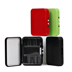 Airtight Child-Resistant Tin Plate Food Storage Container with CR System Lock