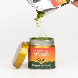 Airtight Matcha Tin with Screw Cap Food-Grade Sealed Tinplate Container for Green Tea Powder Storage
