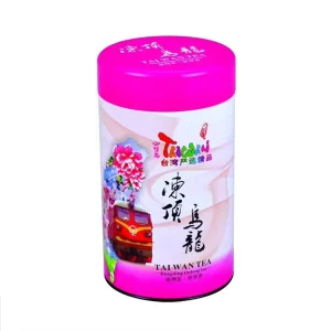 Airtight Metal Tea Tin Can Cylinder Container Metal Tins