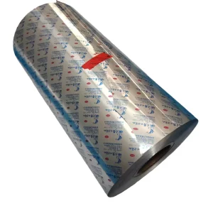 Alu Alu Composited Coated Printed Metal Foil for Medicine Treatment