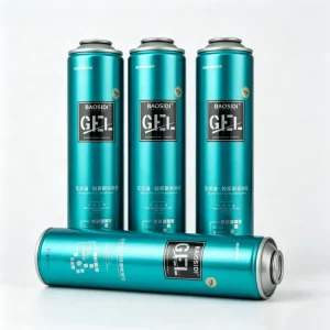 Aluminum Aerosol Tin Cans for Cosmetics and Perfumes Offset Printing Metal Canister 350ml 450ml 500ml
