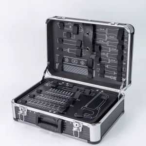 Aluminum Alloy Tool Case Multi Functional Hardware Storage Shockproof Pressure Resistant Pro Tool Organizer Aluminum Box