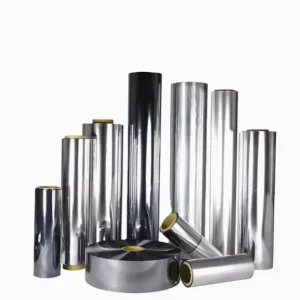 Aluminum-Coated Mylar Al+PET Laminated Aluminum Foil Film Rolls for Cable Shielding and Voltage Applications