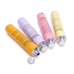 Aluminum Collapsible Tubes Ointment Hair Curling Cream Cosmetic Tube Metal Packing Aluminum Tubes