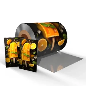 Aluminum Foil BOPP Laminated Sachet Roll Film for Cookies, Puffed Foods, Candy and Snacks