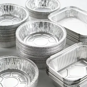 Aluminum Foil Baking Box Food Grade High Temperature Resistant Non Stick Container for Oven Cake Roast