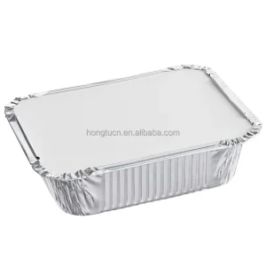 Aluminum Foil Container Lid for Takeaway Food Containers