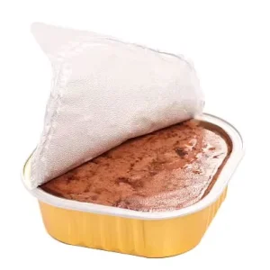 Aluminum Foil Container with Heat-Seal Lid for Pet Food Packaging