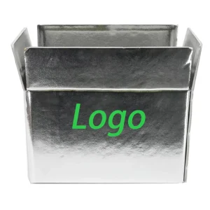 Aluminum Foil Insulated Box Liner for Frozen Food Delivery