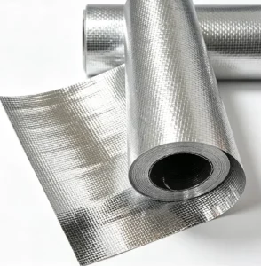 Aluminum Foil Woven Fabric with Polyethylene Radiant Vapor Barrier Film for Heat Insulation