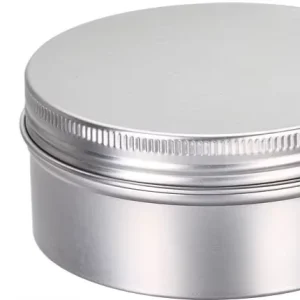 Aluminum Food Grade Cans Round Metal Tin Box