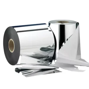 Aluminum Metallized Foil Laminated VM CPP Film Coated PE Packaging Roll Soft Moisture Proof for Protective Industrial Use