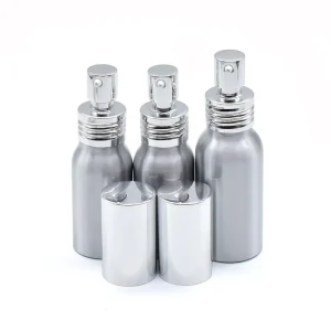Aluminum Pump Bottles 30ml 50ml 100ml 150ml for Lotion and Skincare