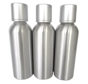 Aluminum Vodka and Wine Bottle