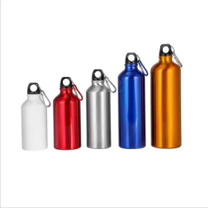 Aluminum Water Bottle 350ml 500ml 600ml 750ml 1000ml Metal Aluminum Sports Bottle