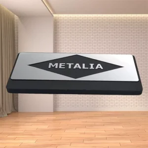 Anodized Custom Metal Die-Cast Outdoor Nameplate