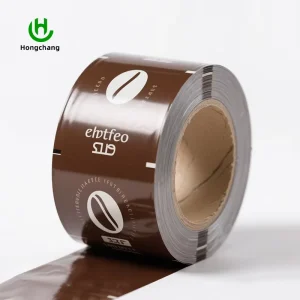 Anti Static Soft Eco Friendly Food Grade PET Metallized Aluminum Foil Roll Film for Coffee Olive Oil Milk Snack Packaging