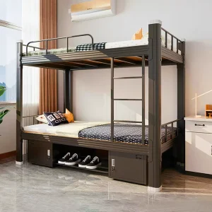 Anti Tip Device for Safety Customizable Storage Drawer Bunk Bed Twin Over Twin Double Bunk Bed