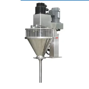 Anti dust High Precision Automatic Long Straight Screw Filling Coffee Powder VFFS Fine Protein Powder Packing Machine