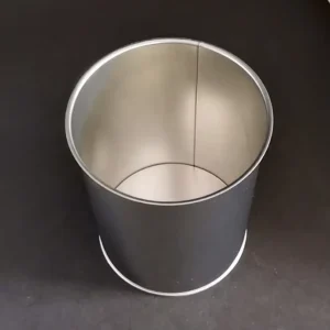 Anti-oxidant 1000ml 35oz Tall Large Big Silver Empty Metal Round Tin Cans Sale for Food Canning
