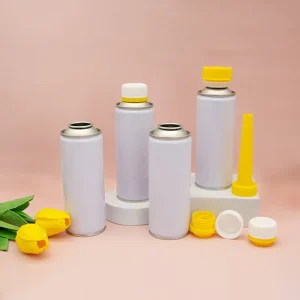 Anti rust Agent Aerosol Can Factory Price Aerosol Round Spray Tin Can Foam Cleaner Aerosol Cans with Plastic Lids