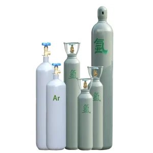 Argon Gas Cylinder Price for Sale Filled with Argon 99.999% 2L 50L Customization