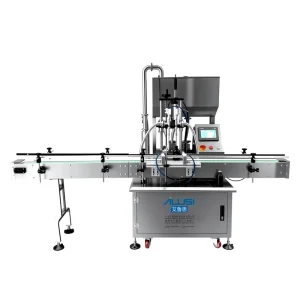 Automatic 2-Head Servo Piston Filling Machine for Wash Liquid Soap Shampoo Bottles